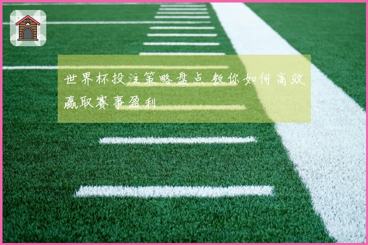 世界杯投注策略盘点 教你如何高效赢取赛事盈利